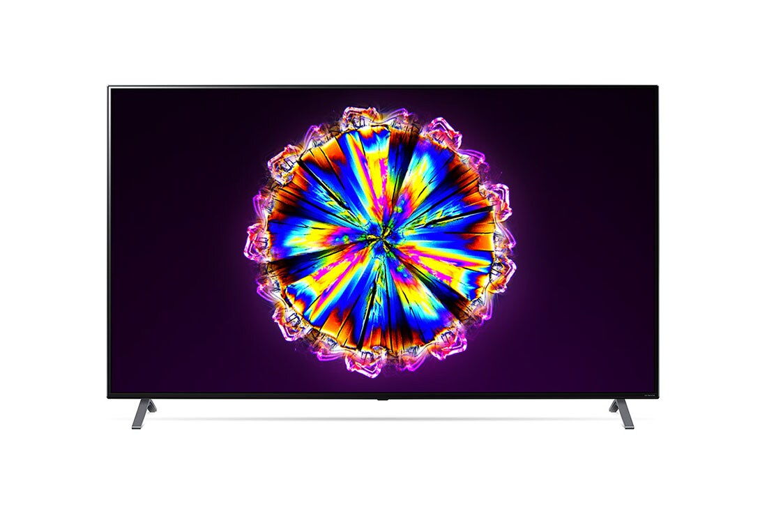 LG 75'' LG NanoCell TV, webOS Smart TV, pohľad spredu s ilustračným obrázkom, 75NANO90, thumbnail 2