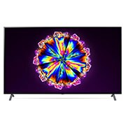 LG 75'' LG NanoCell TV, webOS Smart TV, pohľad spredu s ilustračným obrázkom, 75NANO90, thumbnail 2