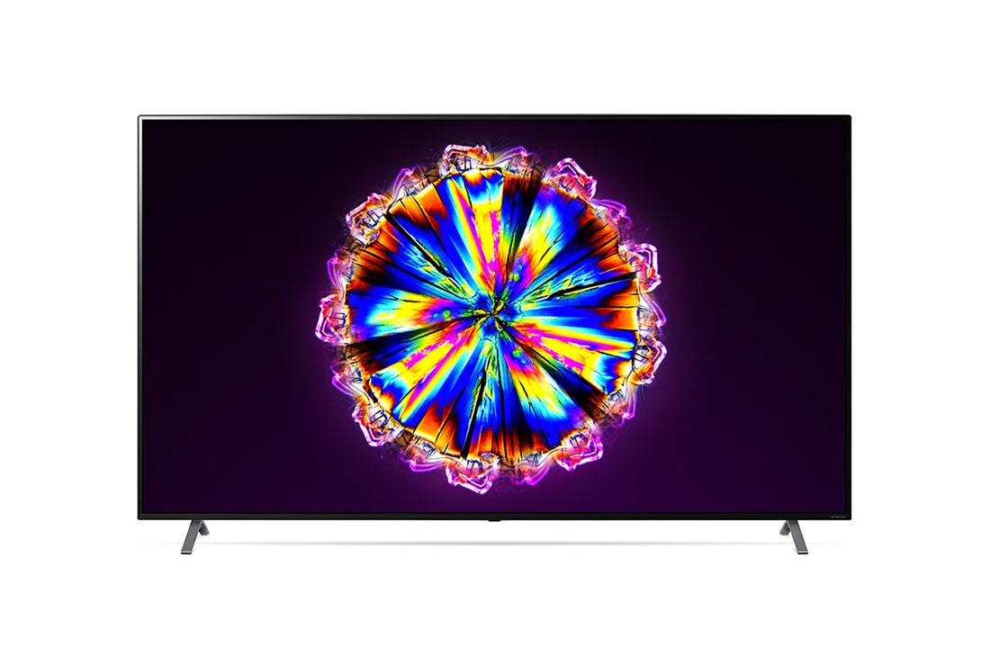 LG 86'' LG NanoCell TV, webOS Smart TV, pohľad spredu s ilustračným obrázkom, 86NANO90, thumbnail 2