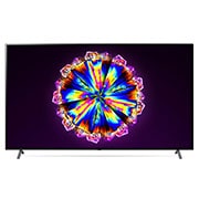 LG 86'' LG NanoCell TV, webOS Smart TV, pohľad spredu s ilustračným obrázkom, 86NANO90, thumbnail 2