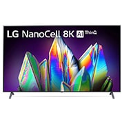 LG 75'' LG NanoCell TV, webOS Smart TV, pohľad spredu s ilustračným obrázkom, 75NANO99, thumbnail 1