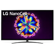 LG 65'' LG NanoCell TV, webOS Smart TV, pohľad spredu, 65NANO91, thumbnail 1