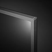 LG 82'' LG UHD TV, webOS Smart TV, pohľad zblízka na panel, 82UN8500, thumbnail 8
