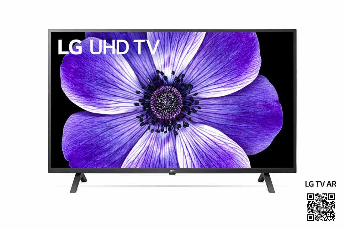 LG 55'' LG UHD TV, webOS Smart TV, pohľad spredu s ilustračným obrázkom, 55UN7000