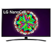 LG 50'' LG NanoCell TV, webOS Smart TV, pohľad spredu s ilustračným obrázkom, 50NANO79, thumbnail 1