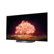 LG 55'' LG OLED TV, webOS Smart TV, pohľad zboku z uhla -15 stupňov, OLED55B13LA, thumbnail 2