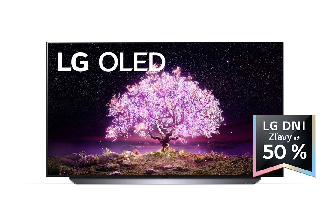 LG 55'' LG OLED TV, webOS Smart TV, pohľad spredu, OLED55C11LB