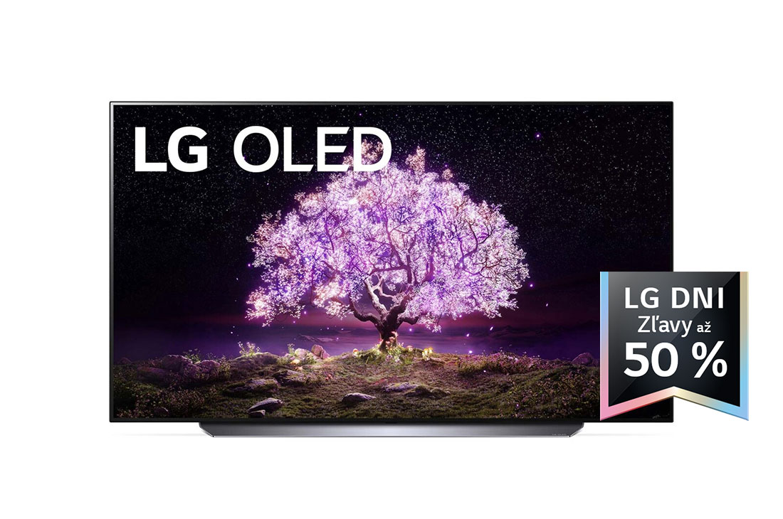 LG 65'' LG OLED TV, webOS Smart TV, pohľad spredu, OLED65C11LB