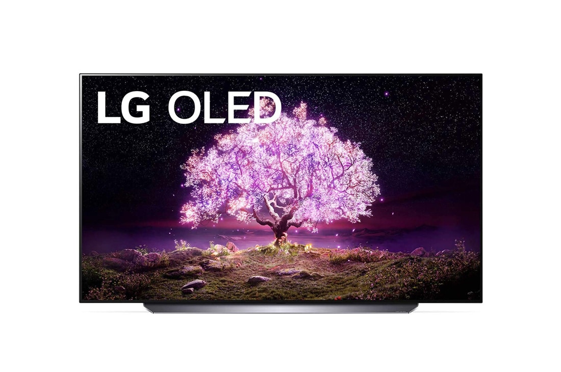 LG 77'' LG OLED TV, webOS Smart TV, pohľad spredu, OLED77C11LB