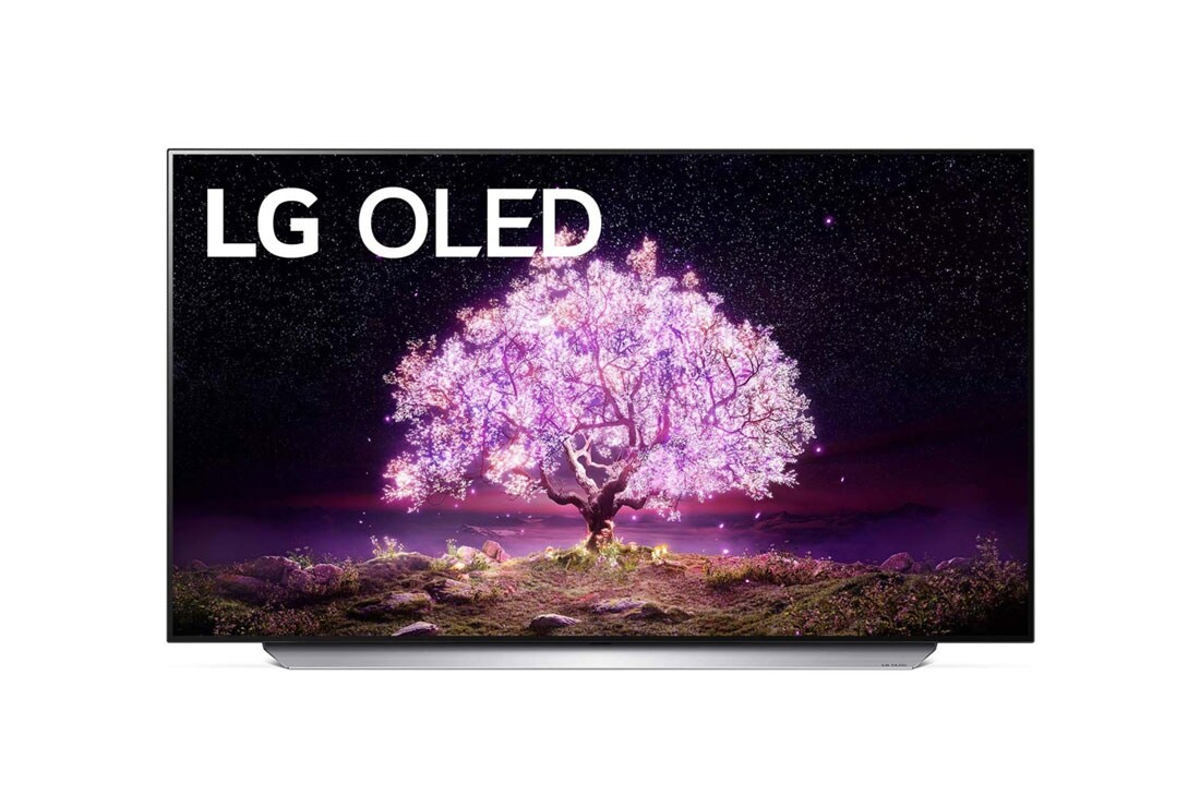 LG 48'' LG OLED TV, webOS Smart TV, pohľad spredu, OLED48C12LA
