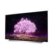 LG 48'' LG OLED TV, webOS Smart TV, pohľad zboku z uhla -15 stupňov, OLED48C12LA, thumbnail 2