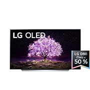 LG 65'' LG OLED TV, webOS Smart TV, pohľad spredu, OLED65C12LA, thumbnail 1