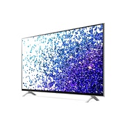 LG 50'' LG NanoCell TV, webOS Smart TV, pohľad zboku z uhla 30 stupňov s ilustračným obrázkom, 50NANO773PA, thumbnail 3