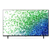 LG 65'' LG NanoCell TV, webOS Smart TV, pohľad spredu s ilustračným obrázkom, 65NANO803PA, thumbnail 2