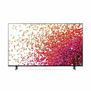 LG 50'' LG NanoCell TV, webOS Smart TV, pohľad spredu s ilustračným obrázkom, 50NANO753PR, thumbnail 2