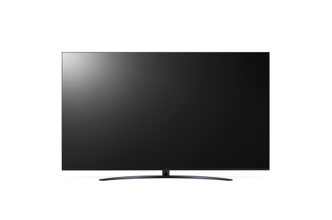 LG 75'' LG UHD 4K TV, webOS Smart TV, pohľad spredu s ilustračným obrázkom, 75UP81003LA, thumbnail 2