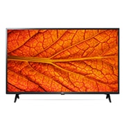 LG LM63 32 inch HD TV, pohľad spredu s ilustračným obrázkom, 32LM637BPLA, thumbnail 1