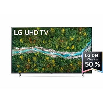 Pohľad spredu na televízor LG UHD TV1