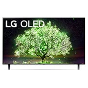 LG 48'' LG OLED TV, webOS Smart TV, front view, OLED48A13LA, thumbnail 1