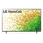 LG 65'' LG NanoCell TV, webOS Smart TV, Pohľad spredu na televízor LG NanoCell TV, 65NANO853PA, thumbnail 1