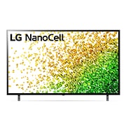 LG 50'' LG NanoCell TV, webOS Smart TV, Pohľad spredu na televízor LG NanoCell TV, 50NANO853PA, thumbnail 1