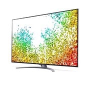 LG 75'' LG NanoCell TV, webOS Smart TV, Pohled ze strany pod úhlem 30 stupňů s výplňovým obrázkem, 75NANO963PA, thumbnail 3