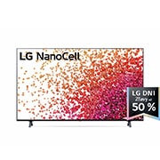 LG 55'' LG NanoCell TV, webOS Smart TV, Pohľad spredu na televízor LG NanoCell TV, 55NANO753PR, thumbnail 1