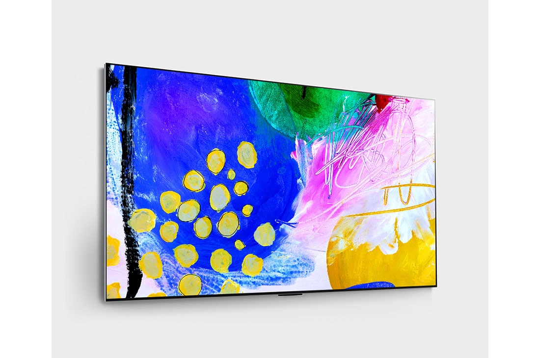 LG 65'' LG OLED TV, webOS Smart TV, pohľad na otvorené dvere s technológiou Knock on Magic, OLED65G23LA, thumbnail 4