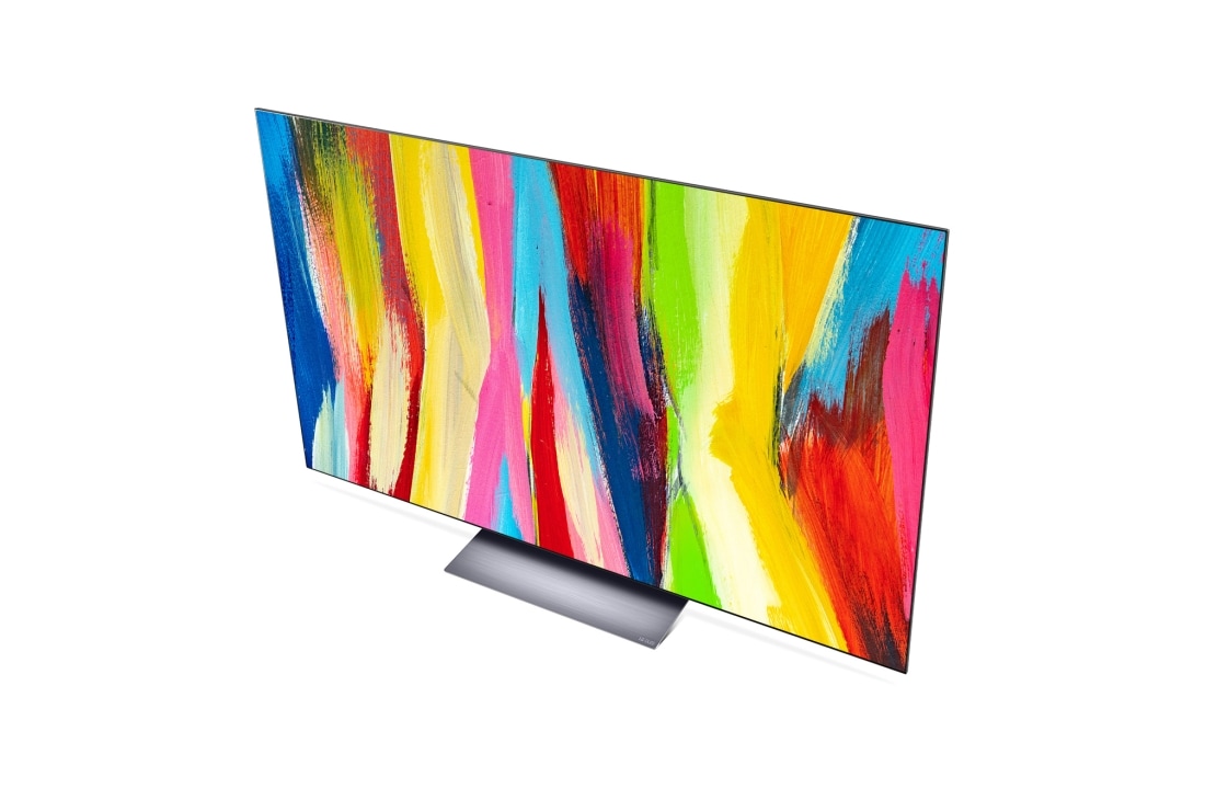 LG 65'' LG OLED evo TV, webOS Smart TV, pohľad zblízka na zadný terminál, OLED65C21LA, thumbnail 9