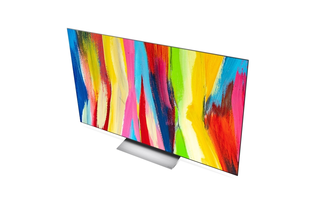 LG 65'' LG OLED evo TV, webOS Smart TV, pohľad zblízka na zadný terminál, OLED65C22LB, thumbnail 9