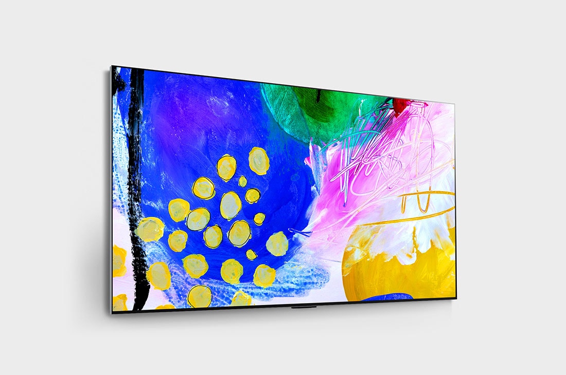 LG 77'' LG OLED TV, webOS Smart TV, pohľad na otvorené dvere s technológiou Knock on Magic, OLED77G23LA, thumbnail 5