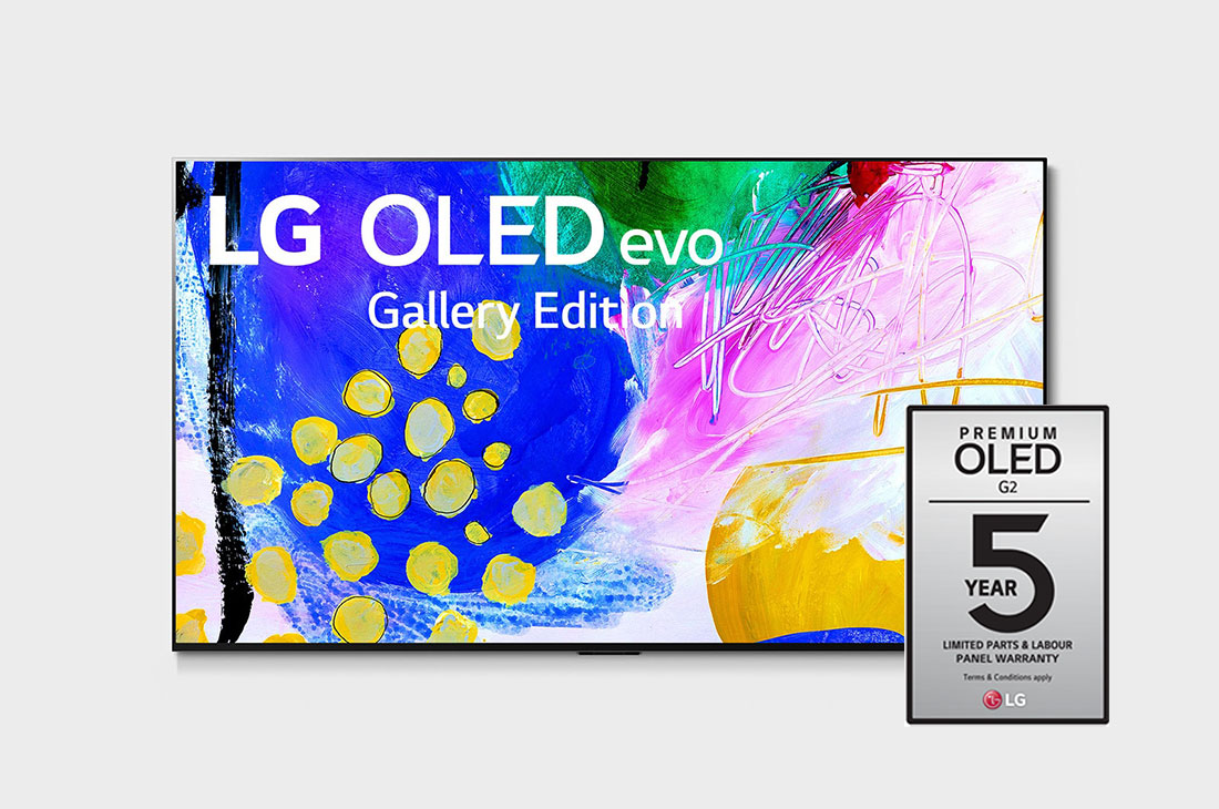 LG 77'' LG OLED TV, webOS Smart TV, pohľad spredu, OLED77G23LA
