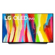 LG 48'' LG OLED TV, webOS Smart TV, pohľad spredu, OLED48C21LA, thumbnail 1