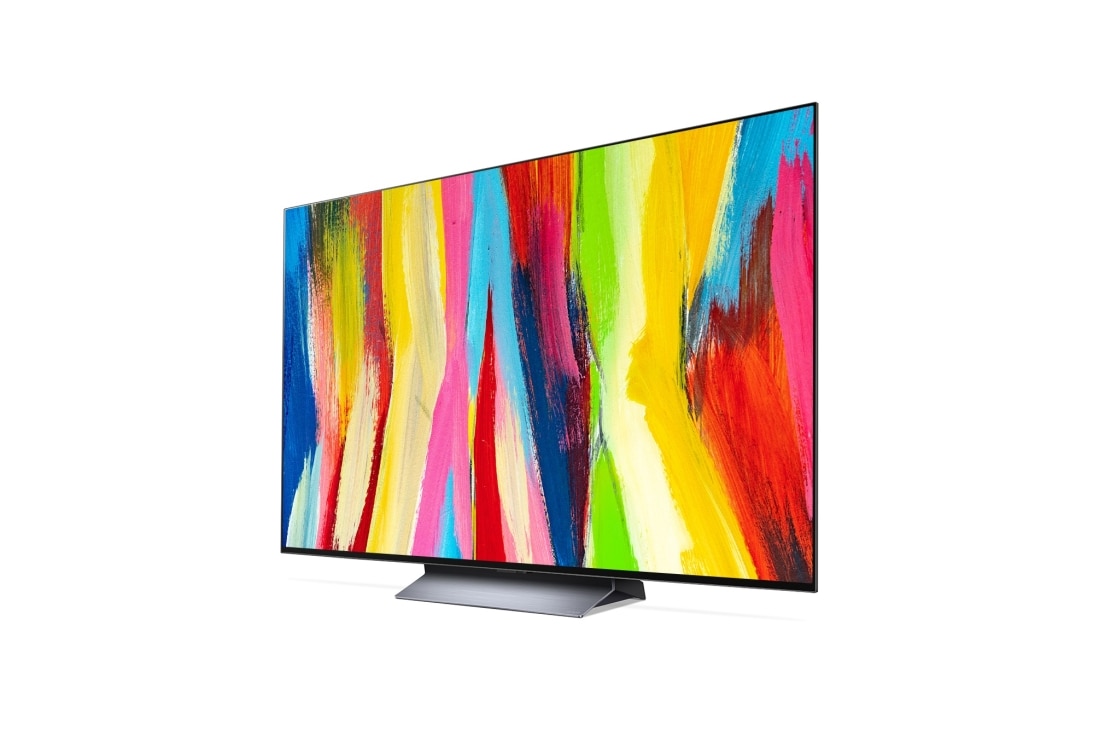 LG 77'' LG OLED evo TV, webOS Smart TV, pohľad zboku -30 stupňov, OLED77C21LA, thumbnail 3