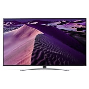 LG 75'' LG QNED TV, webOS Smart TV, pohľad spredu s ilustračným obrázkom, 75QNED873QB, thumbnail 2