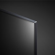 LG 86'' LG QNED TV, webOS Smart TV, pohľad zblízka na panel, 86QNED813QA, thumbnail 6
