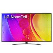 LG 75'' LG NanoCell TV, webOS Smart TV, Pohľad spredu na televízor LG NanoCell TV, 75NANO823QB, thumbnail 1