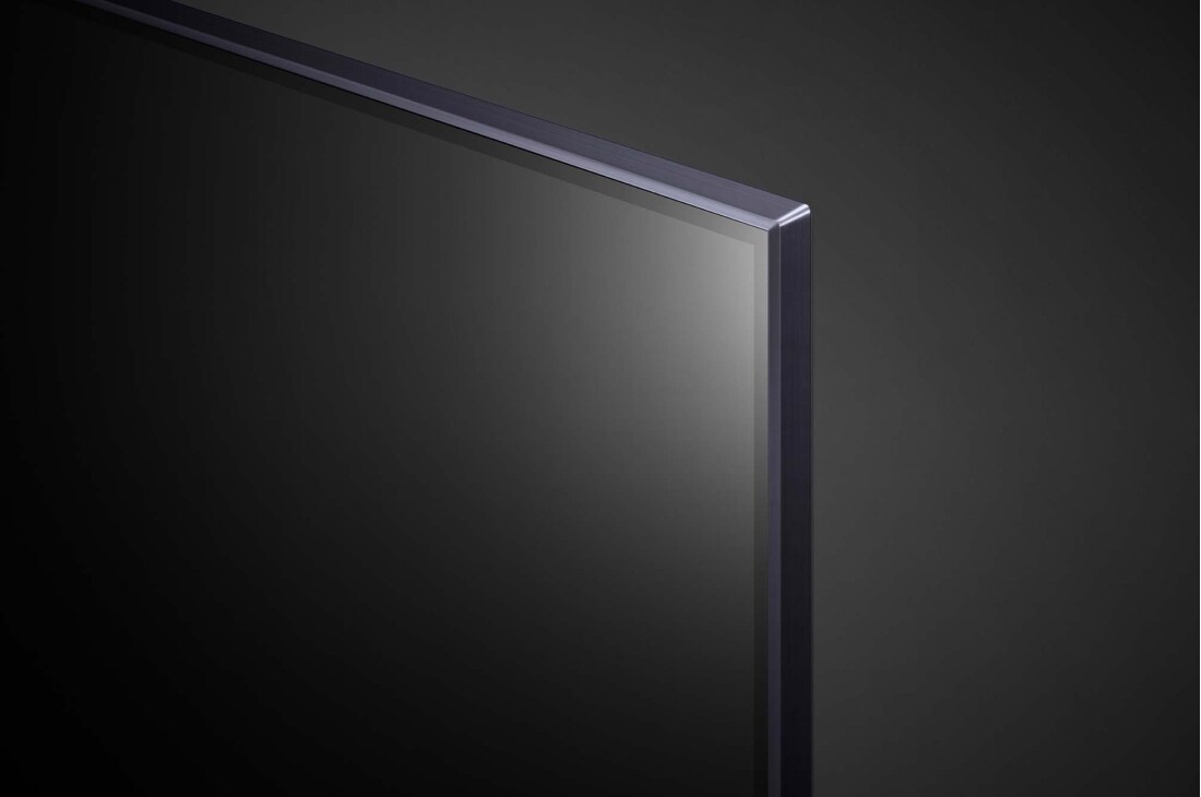 LG 65'' LG NanoCell TV, webOS Smart TV, pohľad zblízka na panel, 65NANO813QA, thumbnail 6
