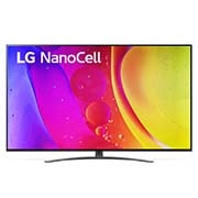 LG 65'' LG NanoCell TV, webOS Smart TV, Pohľad spredu na televízor LG NanoCell TV, 65NANO813QA, thumbnail 1