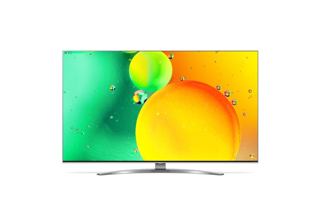 LG 50'' LG NanoCell TV, webOS Smart TV, pohľad spredu s ilustračným obrázkom, 50NANO783QA, thumbnail 2
