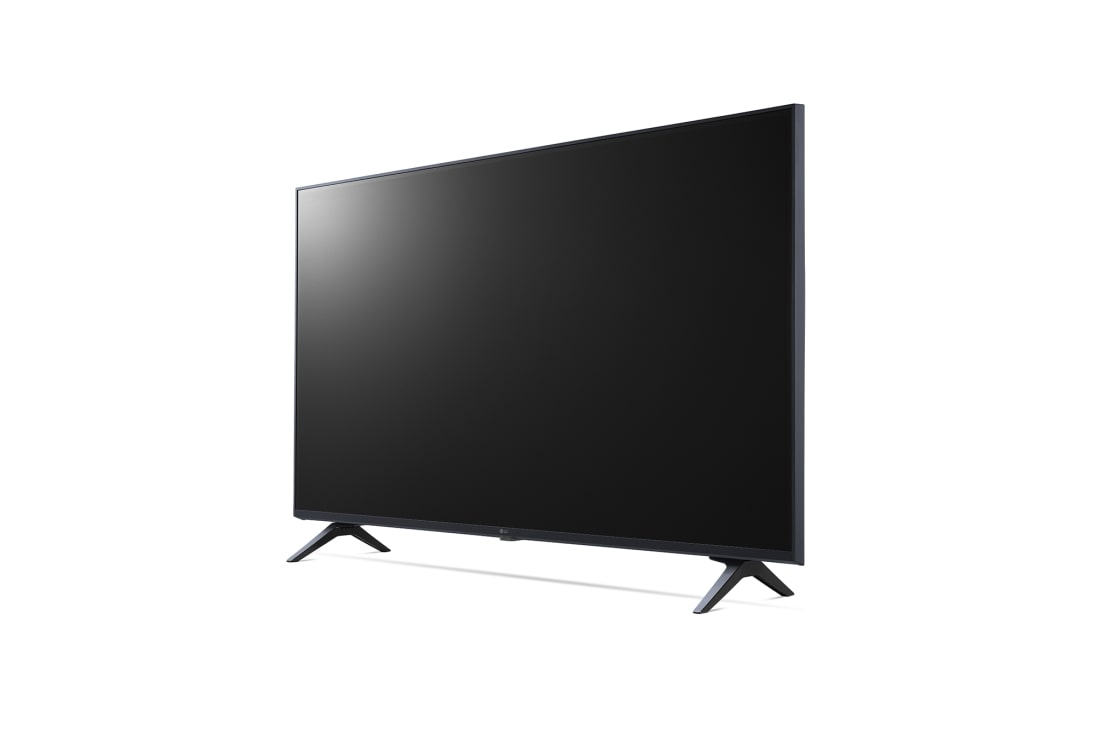 LG 43'' LG UHD TV, webOS Smart TV, pohľad zboku z uhla 30 stupňov, 43UQ90003LA, thumbnail 3