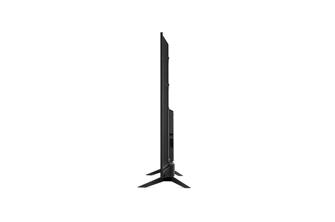 LG 65'' LG UHD TV, webOS Smart TV, pohľad zboku z uhla 90 stupňov, 65UQ70003LB, thumbnail 4