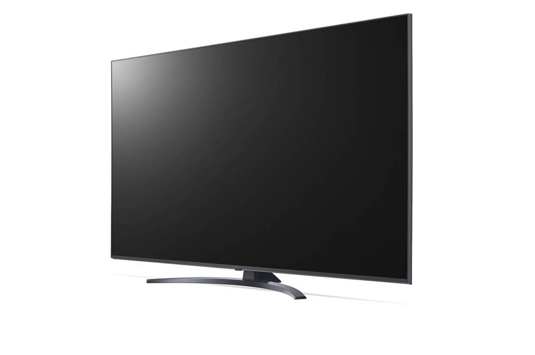 LG 65'' LG UHD TV, webOS Smart TV, pohľad zboku z uhla 30 stupňov, 65UQ81003LB, thumbnail 3