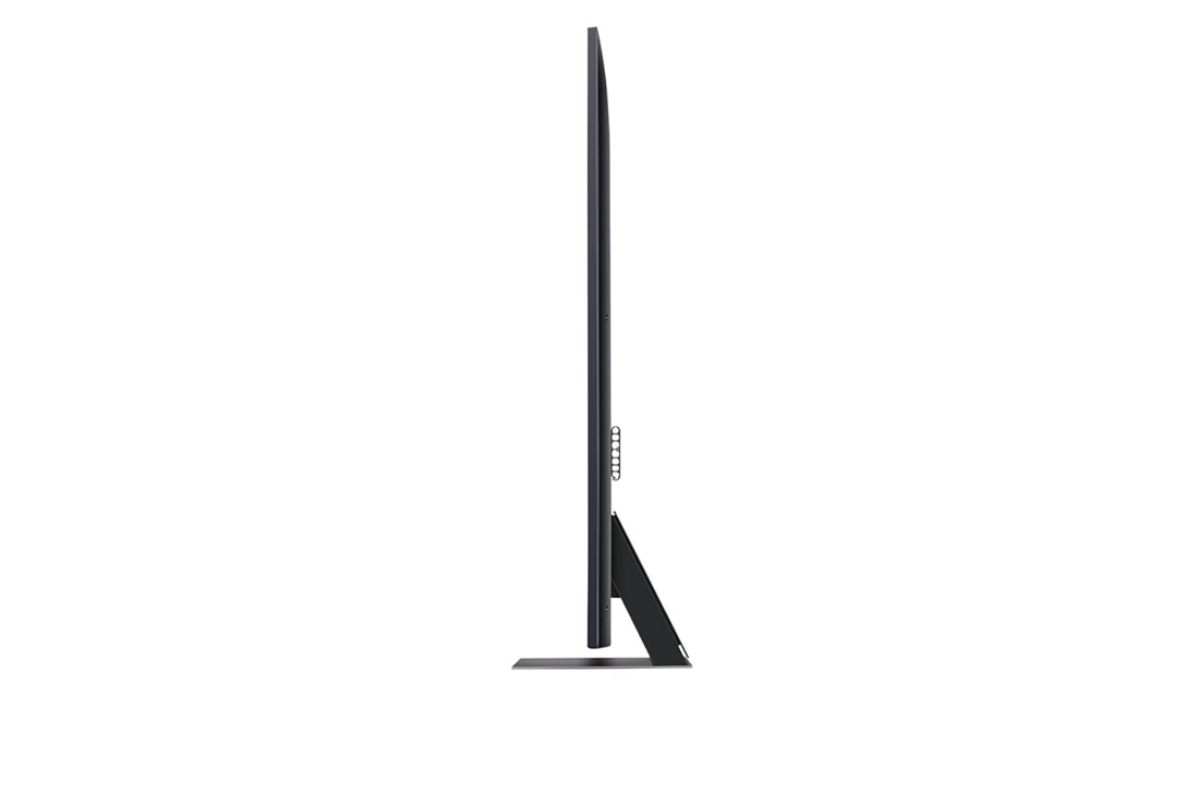 LG 55'' LG QNED TV,  Procesor α7 Gen6 AI, webOS smart TV, 90 degree side view, 55QNED813RE, thumbnail 4