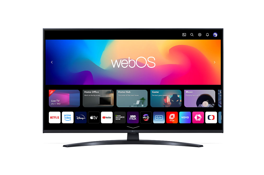 LG 43-palcový televízor Smart TV LG UHD UR81 s rozlíšením 4K, 2023, Televízor LG Web OS, 43UR81003LJ, thumbnail 2