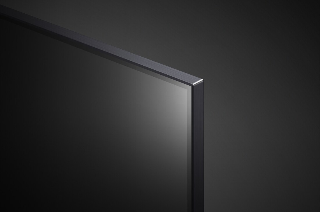 LG 86'' LG QNED TV, Procesor α7 Gen6 AI, webOS smart TV, pohľad zblízka na rám, 86QNED863RE, thumbnail 6
