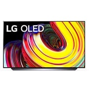 LG 65'' LG OLED evo TV, webOS Smart TV, pohľad spredu, OLED65CS6LA, thumbnail 1