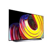 LG 65'' LG OLED evo TV, webOS Smart TV, pohľad na otvorené dvere s technológiou Knock on Magic, OLED65CS6LA, thumbnail 5