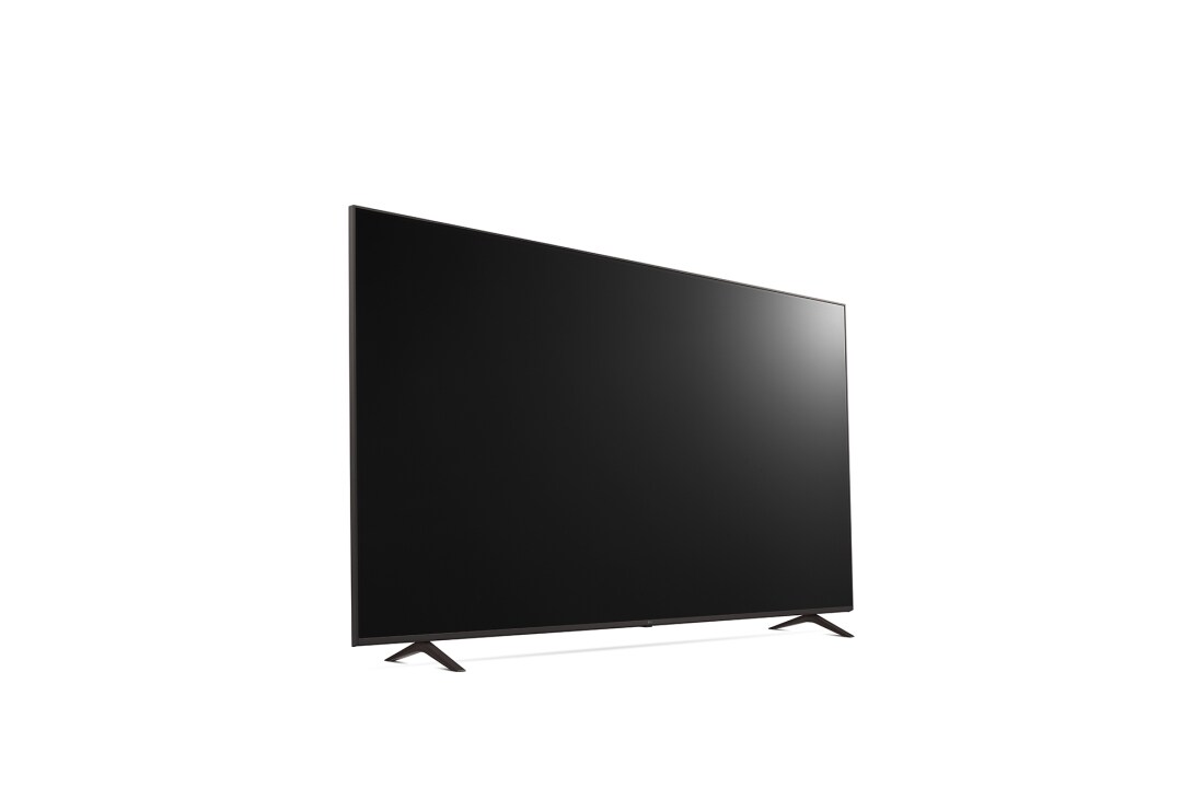 LG 86-palcový televízor Smart TV LG UHD UR76 s rozlíšením 4K, 2023, pohľad zboku pod uhlom 30 stupňov, 86UR76003LC, thumbnail 5