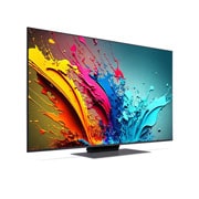 LG 50-palcový LG QNED AI QNED86 4K Smart TV 2024, Mierne naklonený ľavý bočný pohľad na LG QNED TV, QNED86, 50QNED86T6A, thumbnail 3